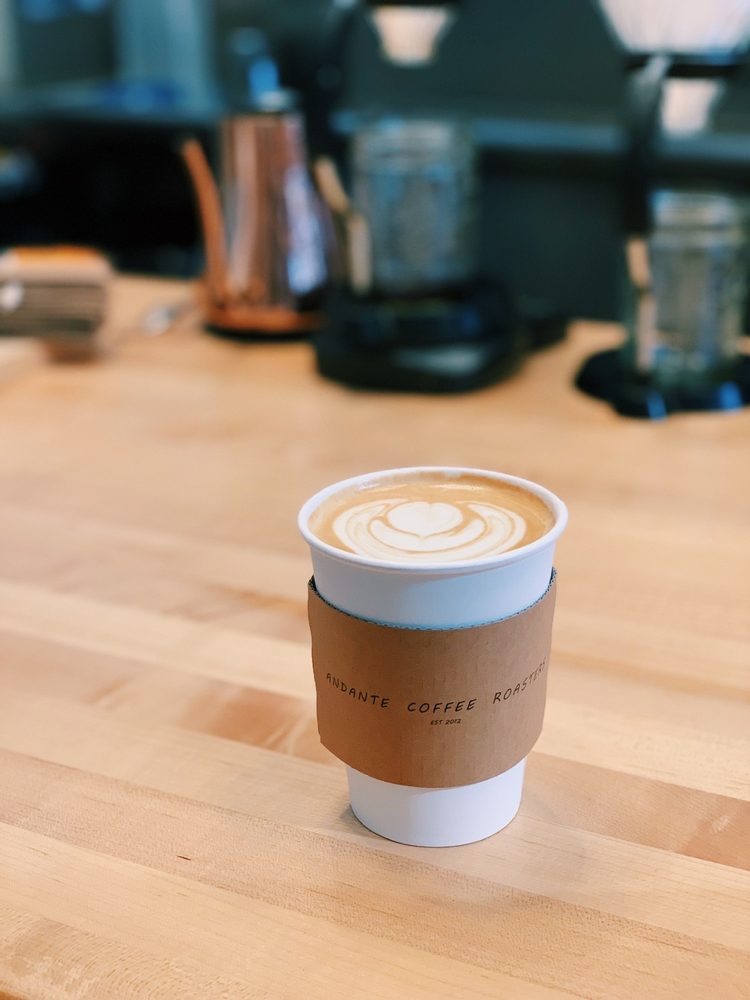Andante Coffee Roasters interior