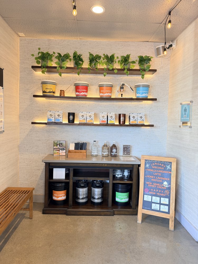 Newberry Coffee and Tea Company interior